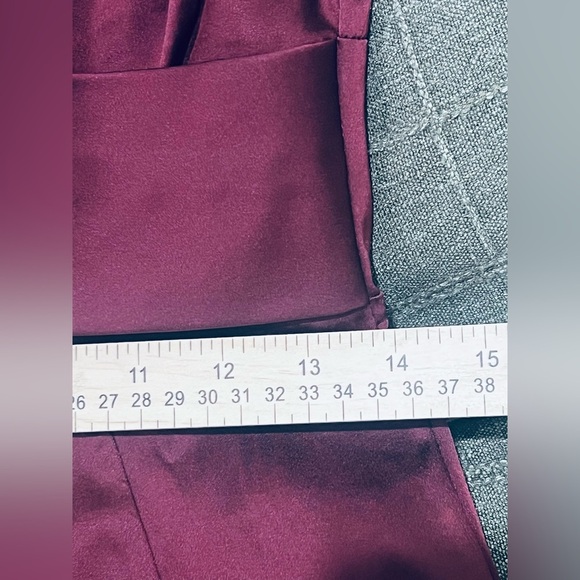 Donna Ricco women’s dress size 4 in a burgundy  color good condition - Picture 7 of 7
